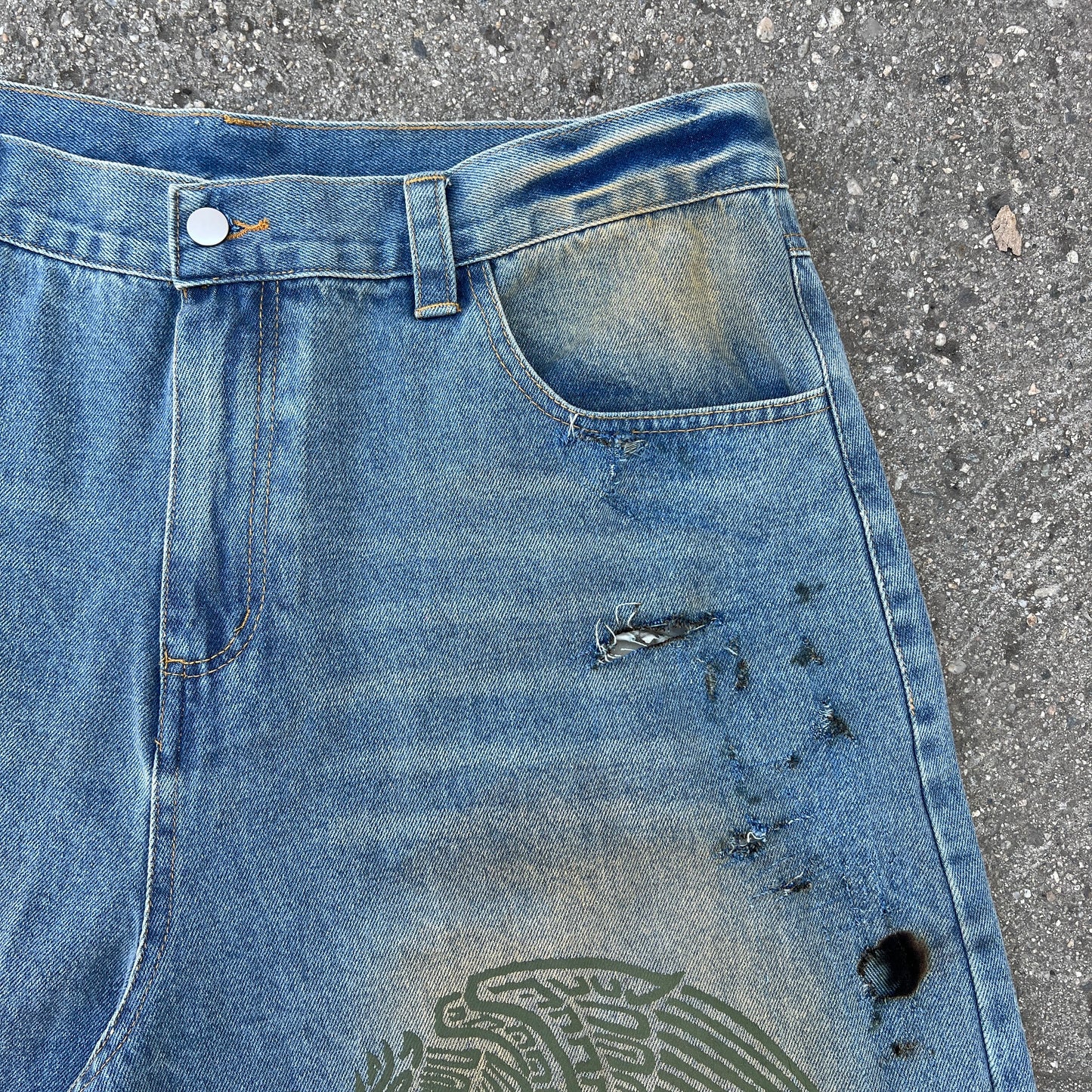 Aguila Rustic Denim Jort (1/1)