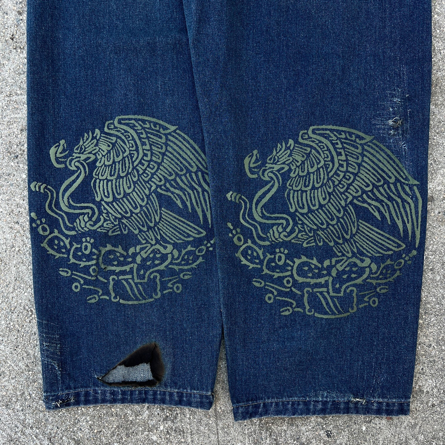 Aguila Rustic Denim Barrel Jean (1/1)