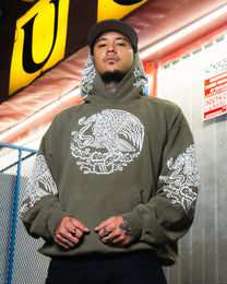 THE AGUILA HOODIE - MATCHA