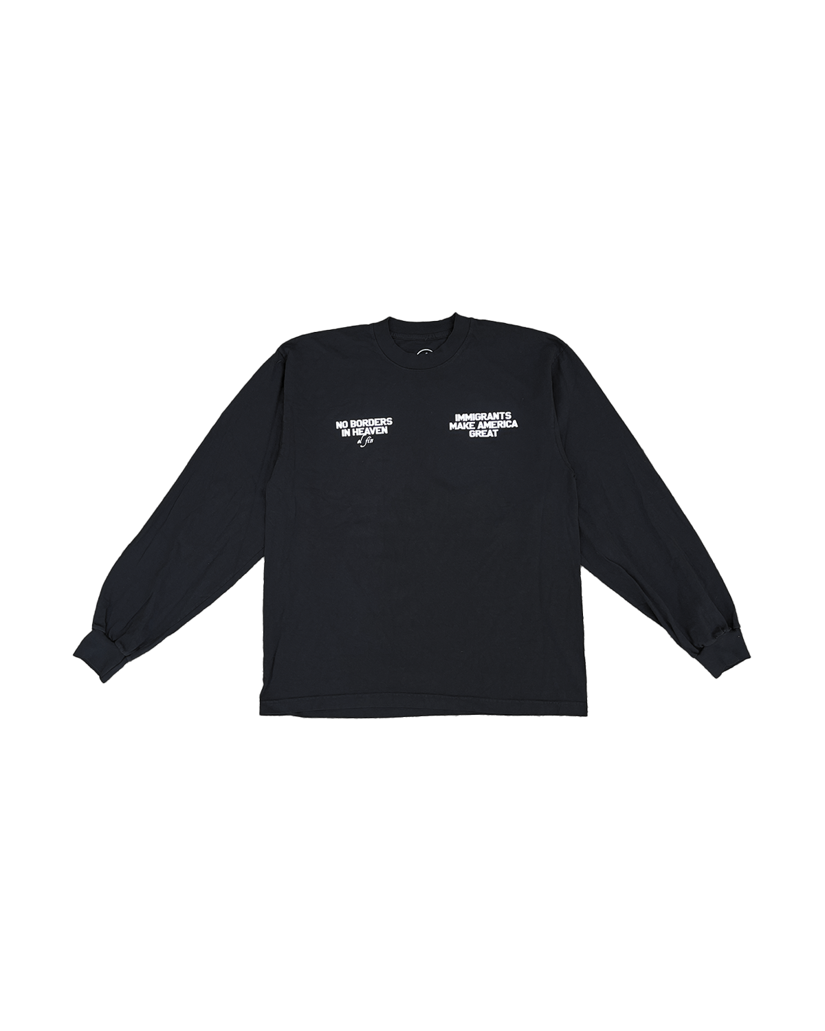 No Borders Hoodie Longsleeve Sample