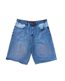 Y2K Aguila Denim Shorts
