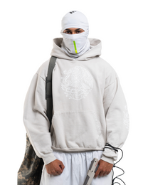 THE AGUILA HOODIE - CEMENTO