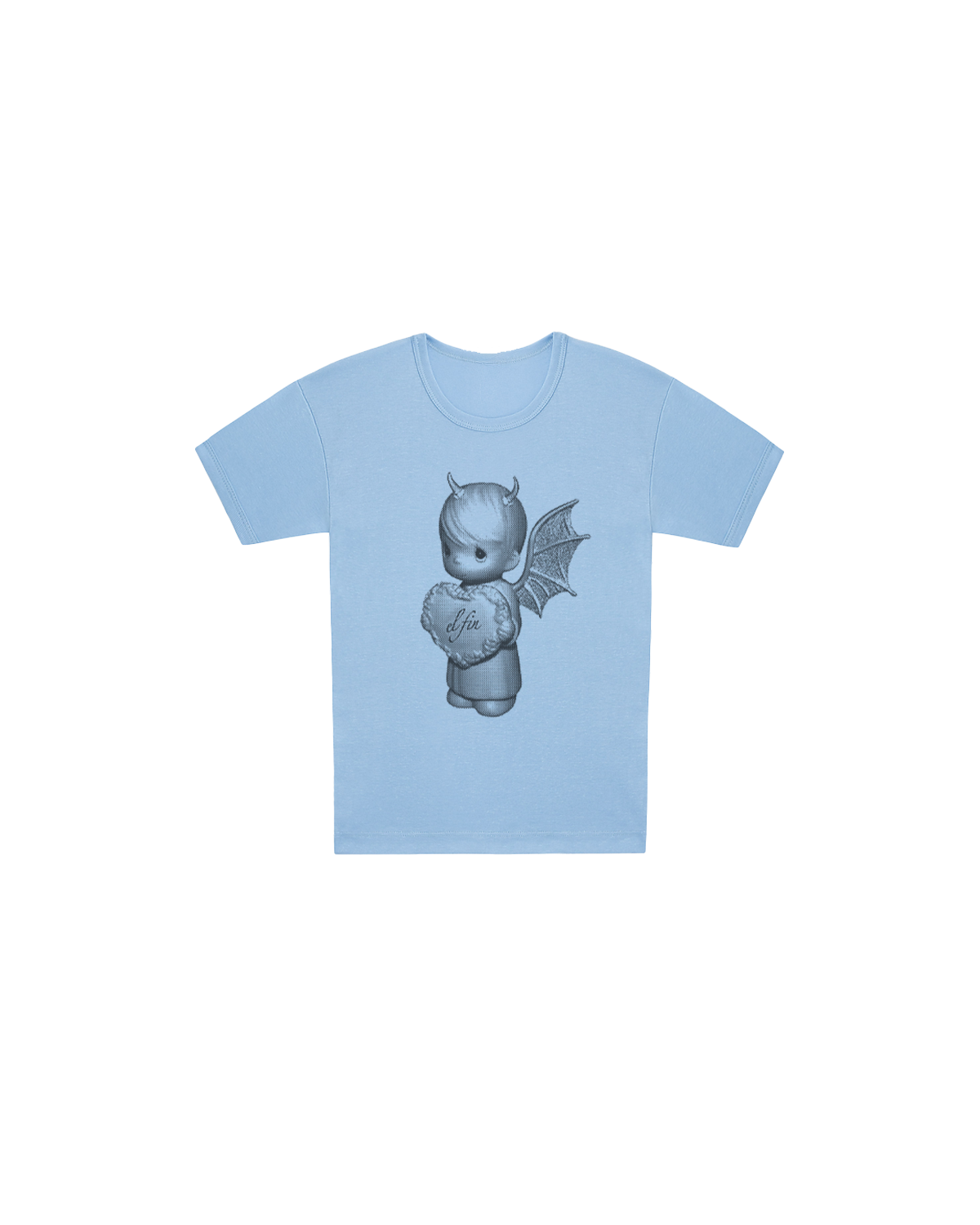 Diablito Donation Baby Tee - Baby Blue
