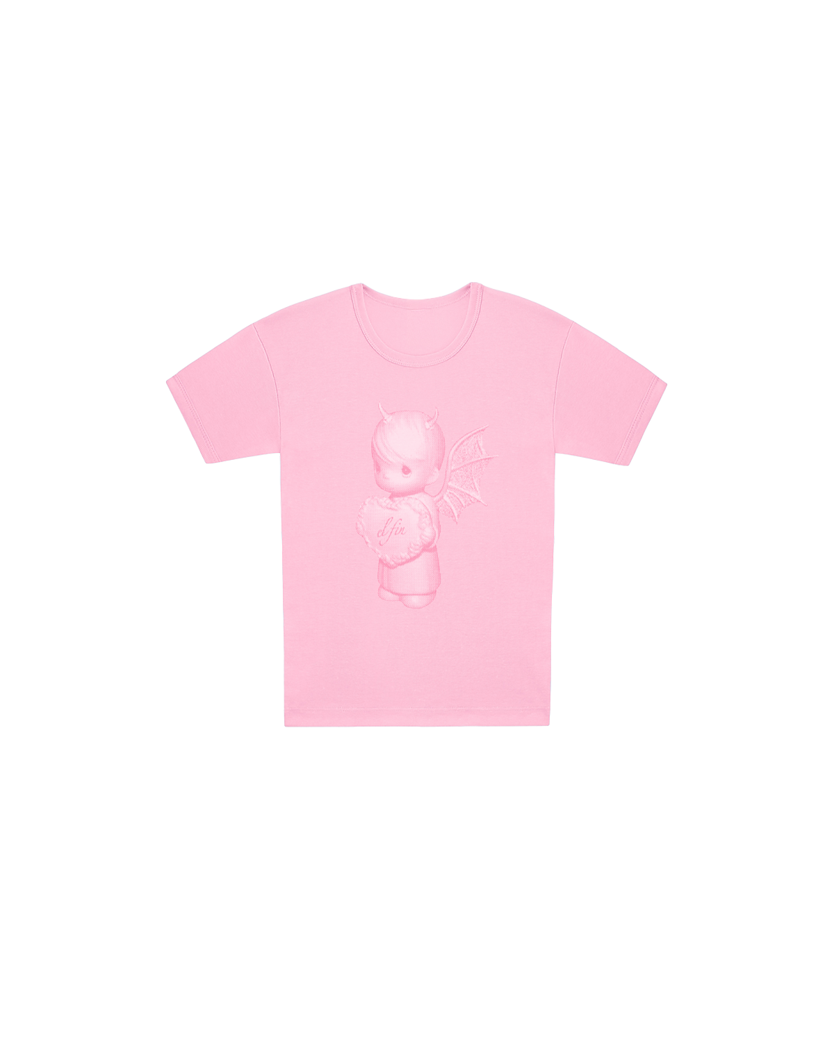 Diablito Donation Baby Tee - Baby Pink