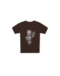 Diablito Donation Baby Tee - Chocolate Abuelita