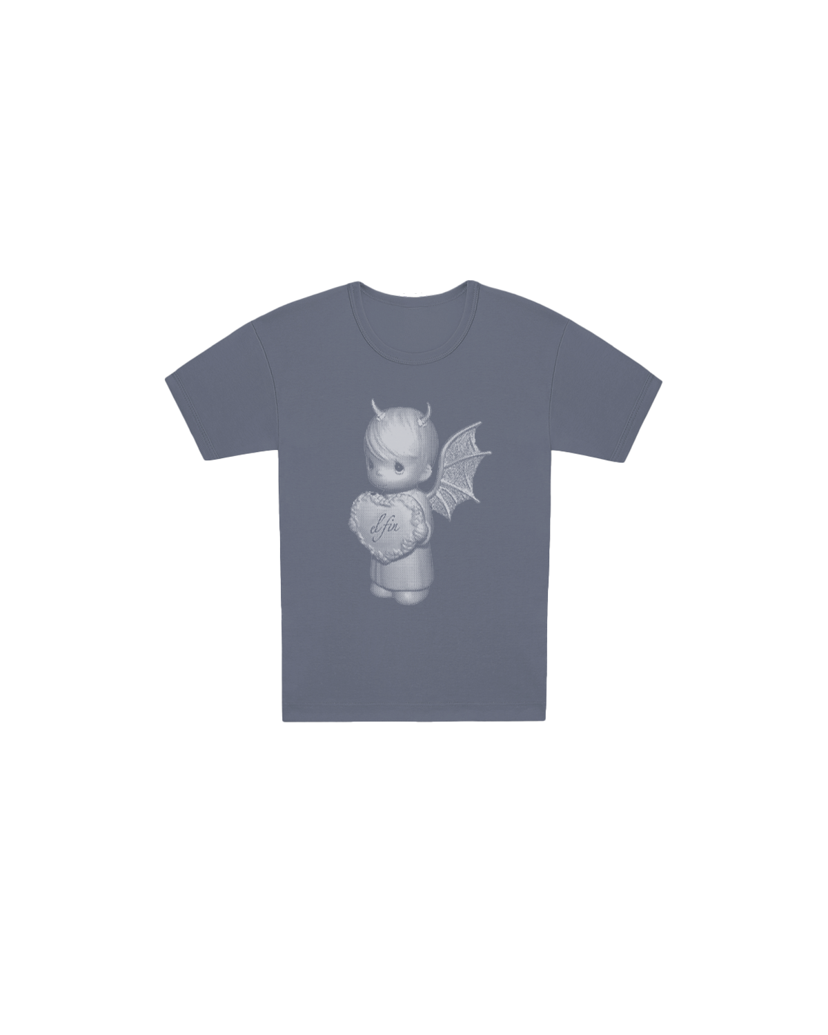 Diablito Donation Baby Tee - Soft Navy