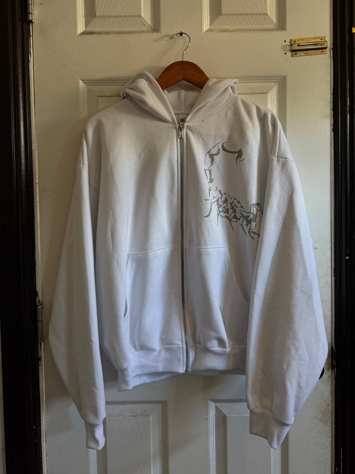 ALACRAN ZIP - WHT