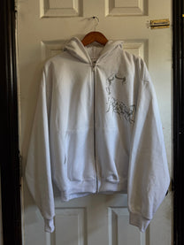 ALACRAN ZIP - WHT