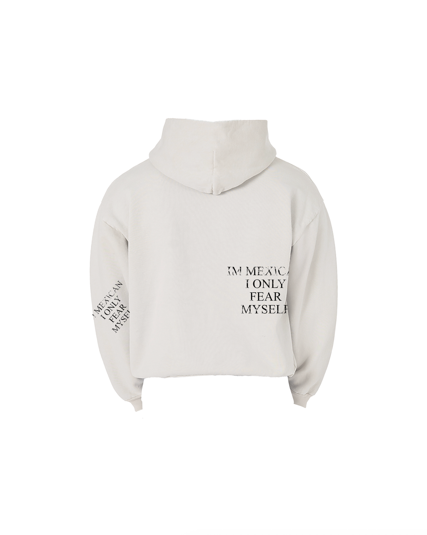 NO FEAR HOODIE - CEMENTO