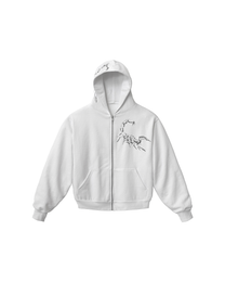 ALACRAN ZIP - WHT