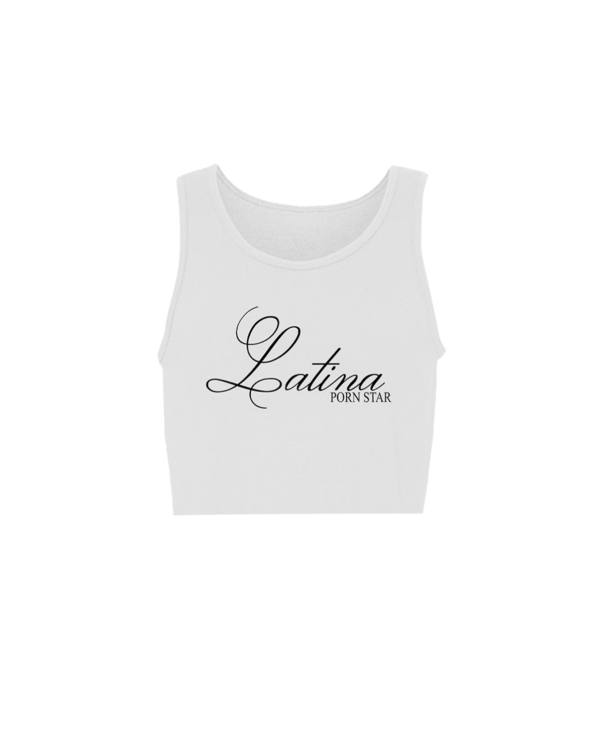 Latina Porn Star Cropped Tank Sample