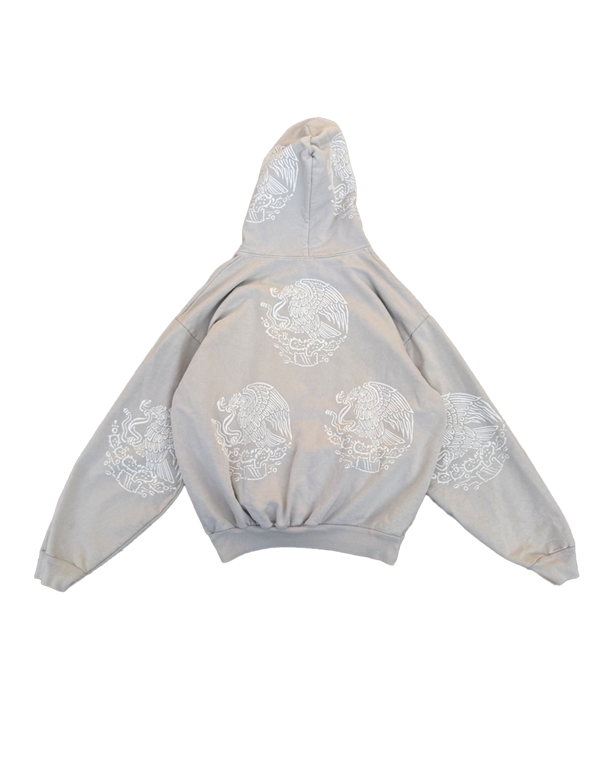 MEX AGUILA HOODIE SAMPLE - CEMENTO